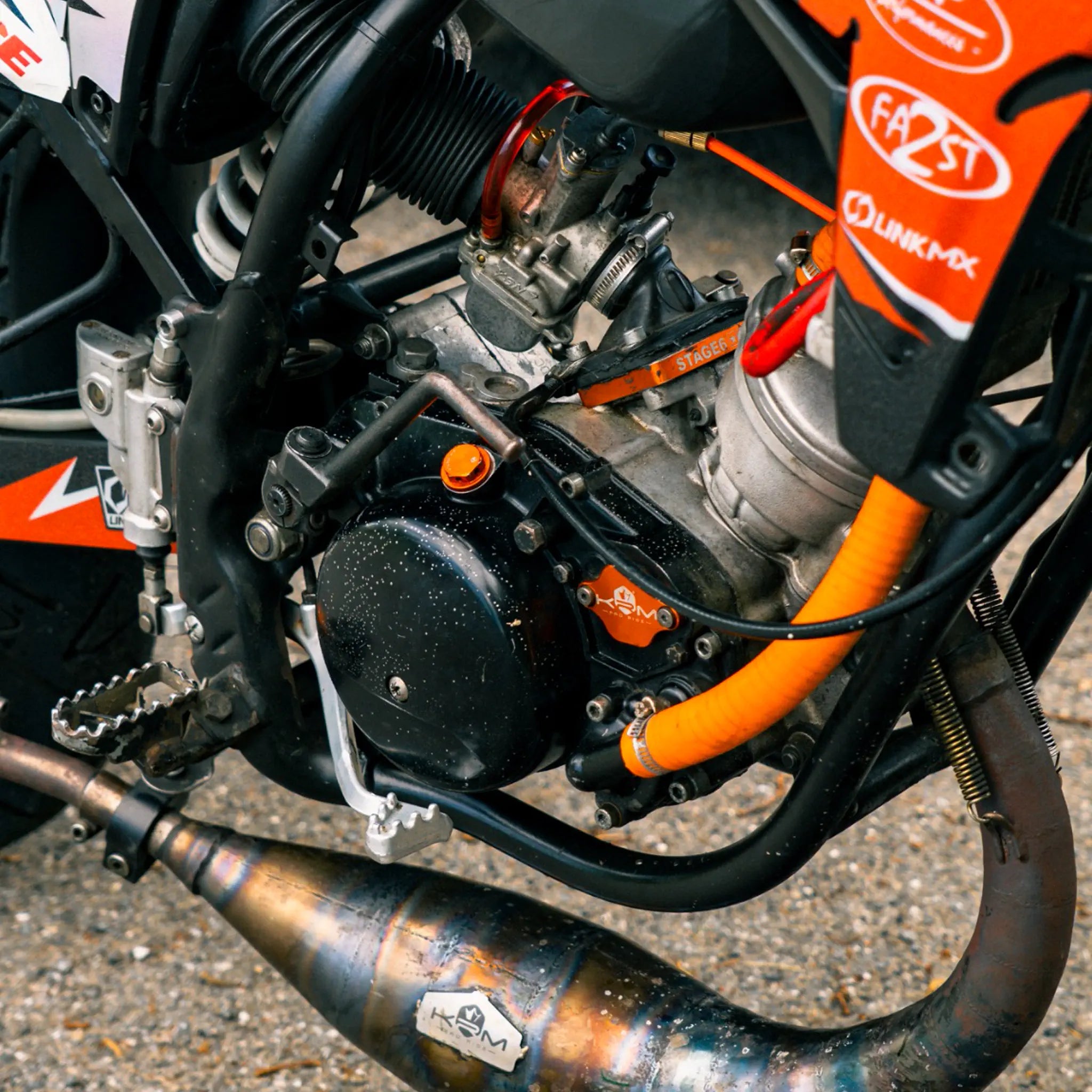 Sherco SM 2014 50cc préparée moteur avec Opinel pour jeu concours