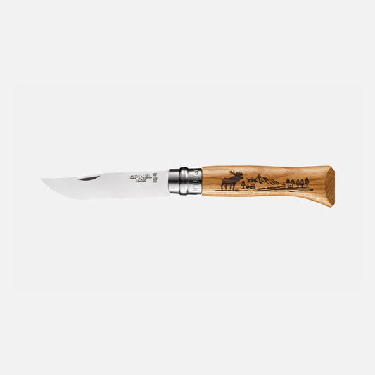 Opinel N°08 – Collection Animalia America – Elan