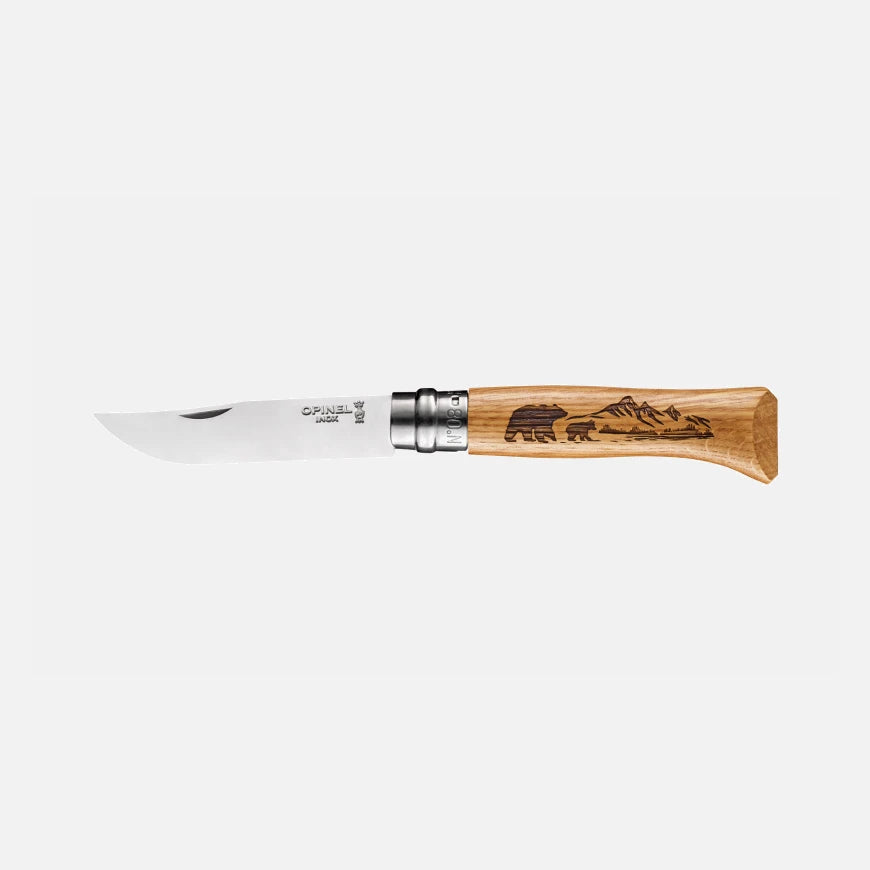 Opinel N°08 – Collection Animalia America – Ours